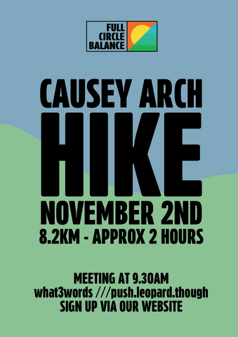 Causey Arch 8km Hike