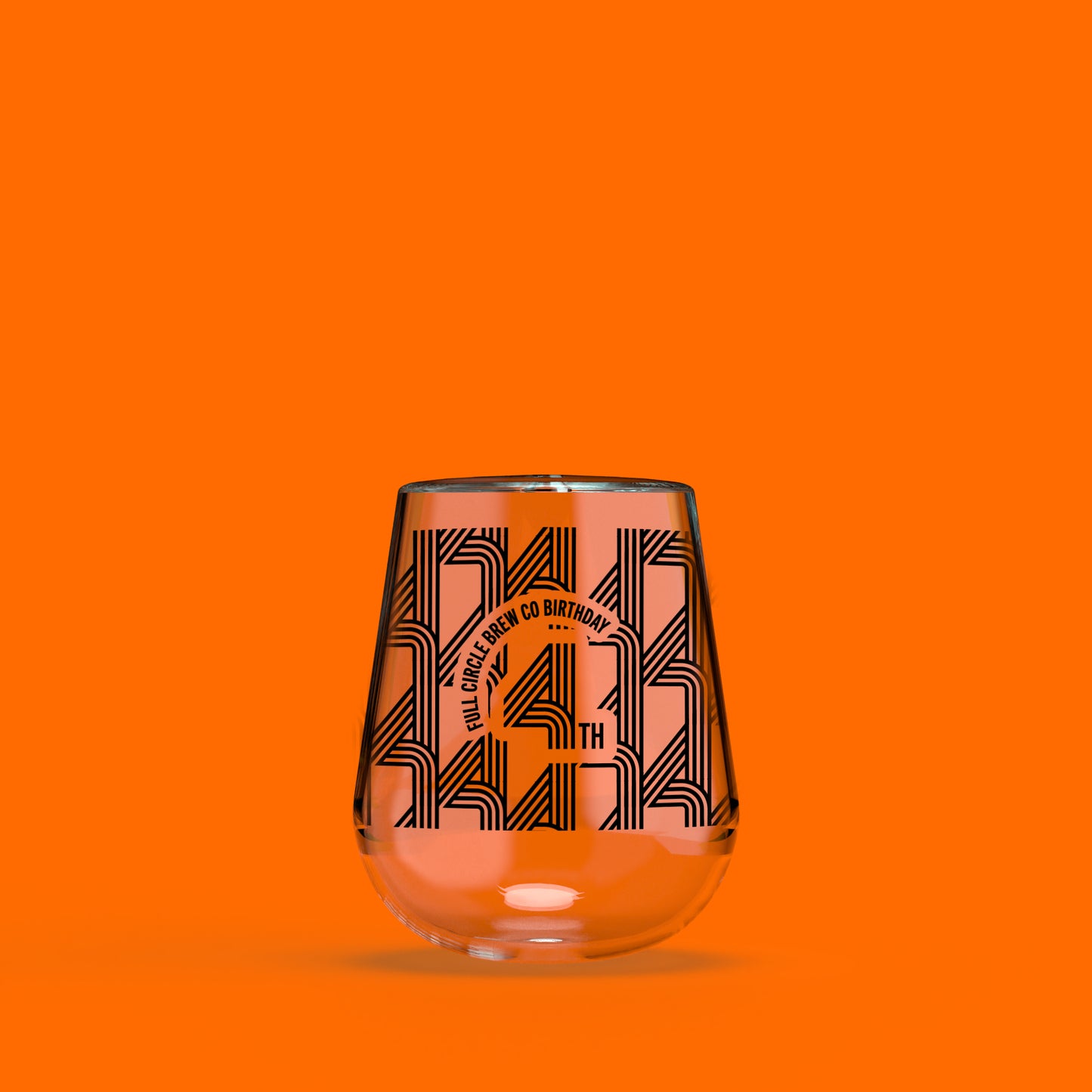 4th Birthday Limited Edition Allegra Glass