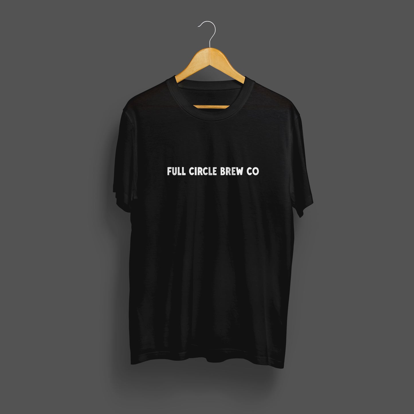 Drink Full Circle Oversized Black Tee