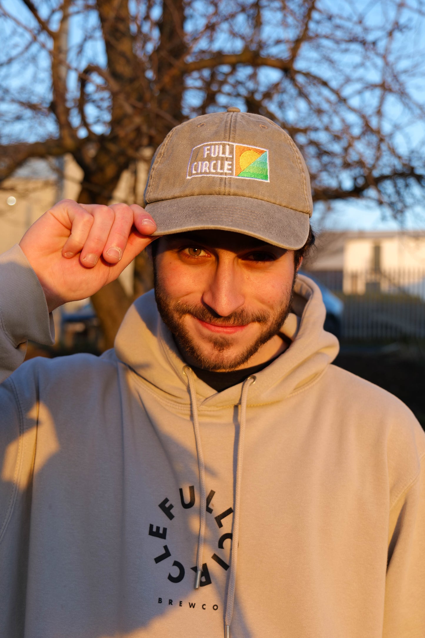 Full Circle Balance Vintage Cap Grey