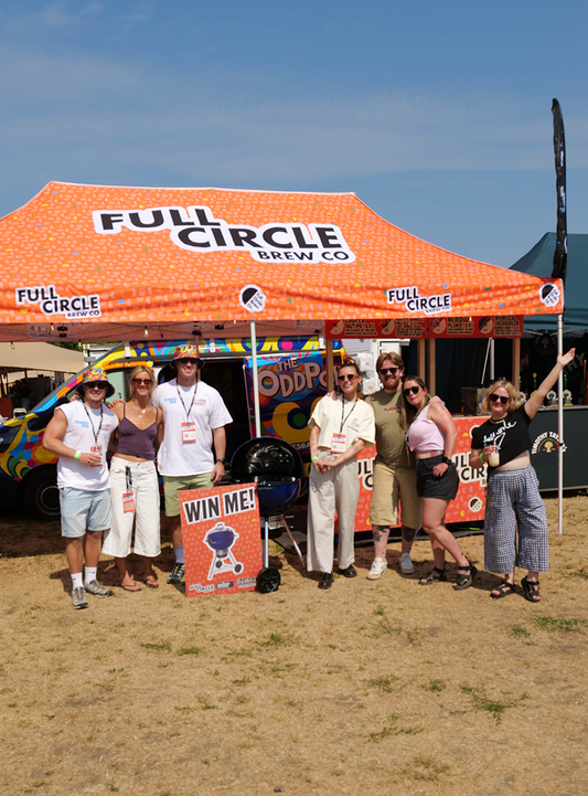 Full Circle Team and The OddBalls Foundation at London Craft Beer Festival