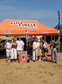 Full Circle Team and The OddBalls Foundation at London Craft Beer Festival