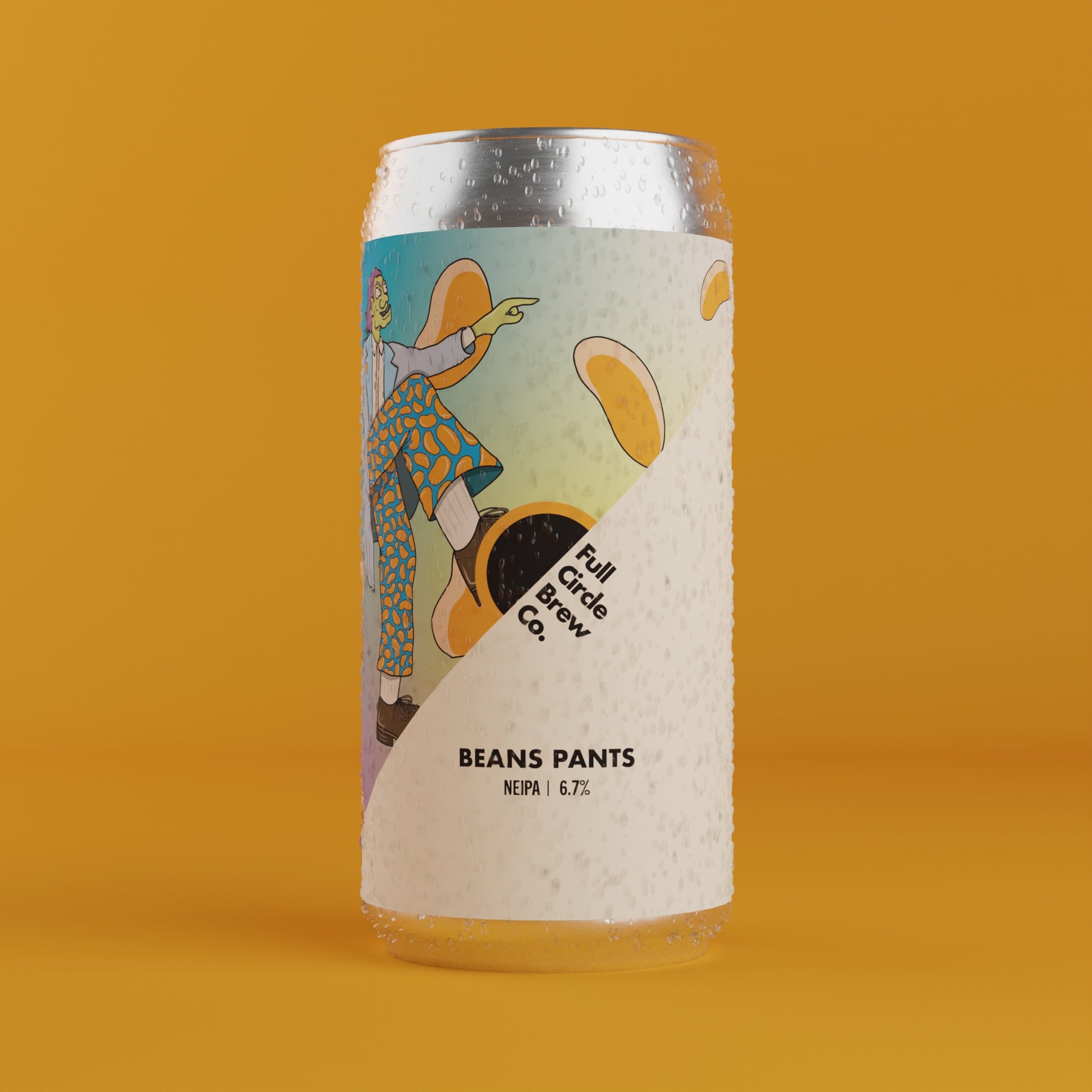 Beans pants NEIPA brewed at Full Circle Brew Co Newcastle Upon Tyne 6.7% Craft beer