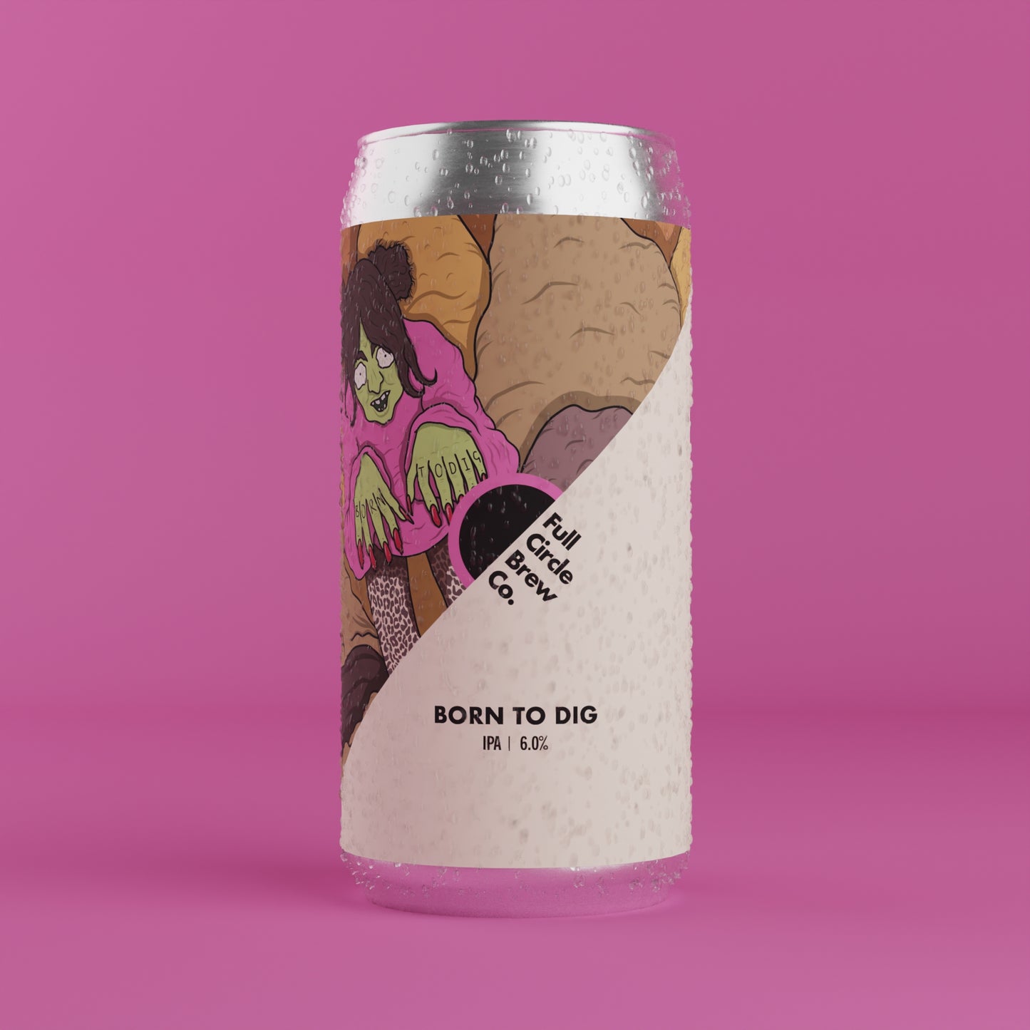 born to dig, fcbc, full circle brew co, drink local, north east craft beer, ipa, newcastle-upon-tyne