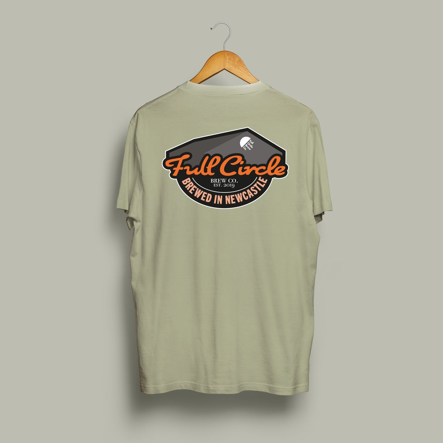 Khaki Full Circle Tee