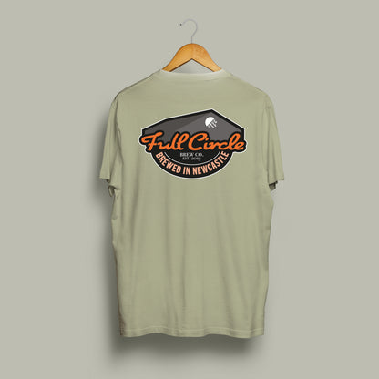 Khaki Full Circle Tee