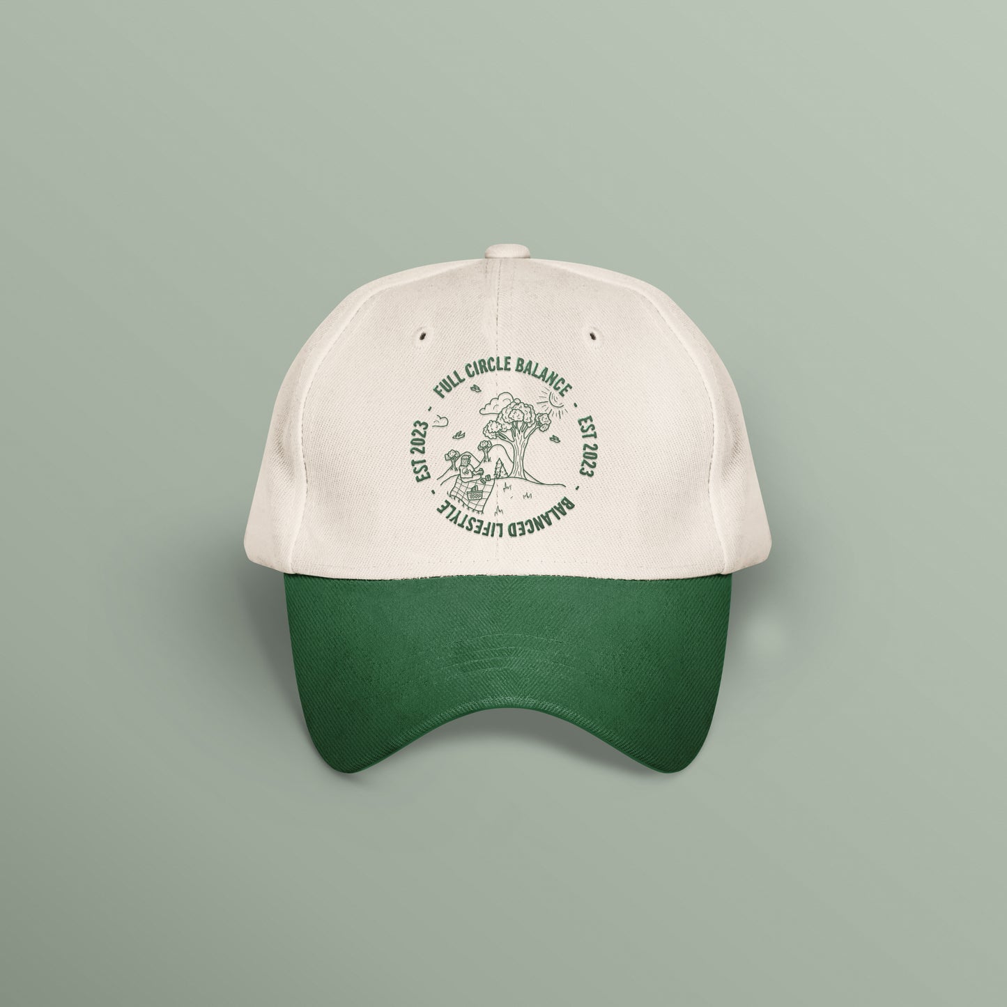 Balance Embroidered Cap