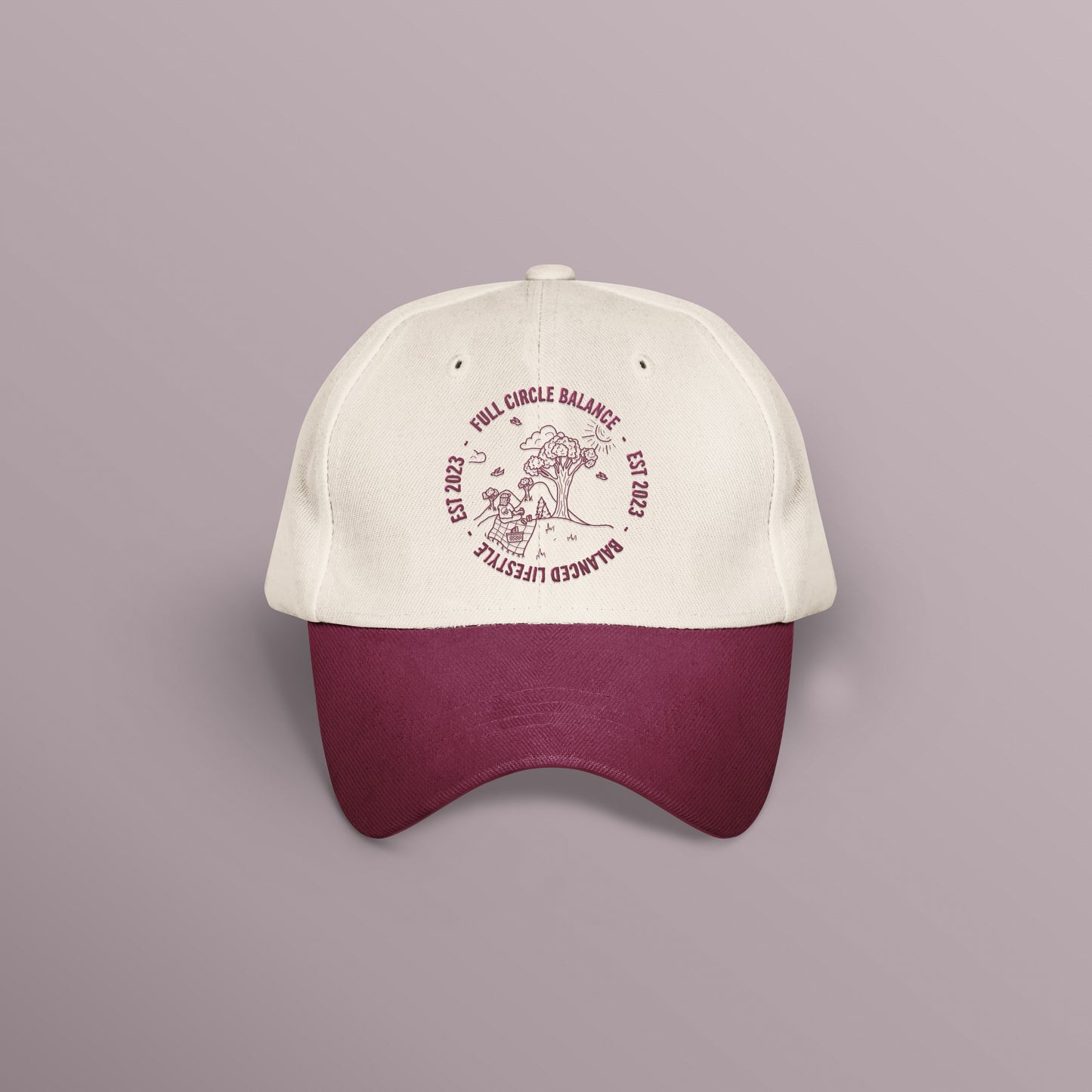 Balance Embroidered Cap