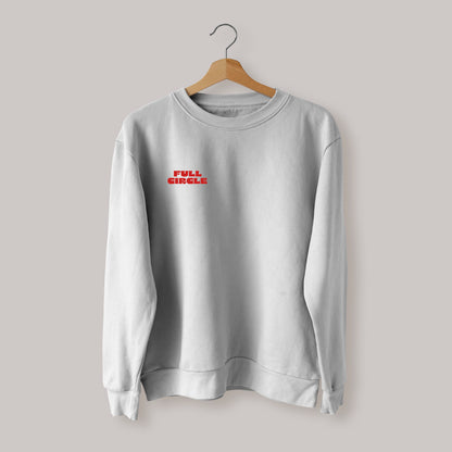 Grey Heather Full Circle Balance Crew Sweatshirt