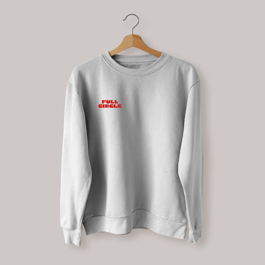 Grey Heather Full Circle Balance Crew Sweatshirt