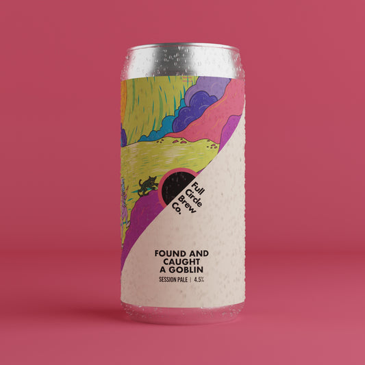FULL CIRCLE BREW CO, NEWCASTLE CRAFT BEER, SIPA, SESSION IPA, FOUND AND CAUGHT A GOBLIN