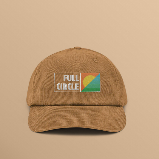 Full Circle Balance Corduroy Camel Cap